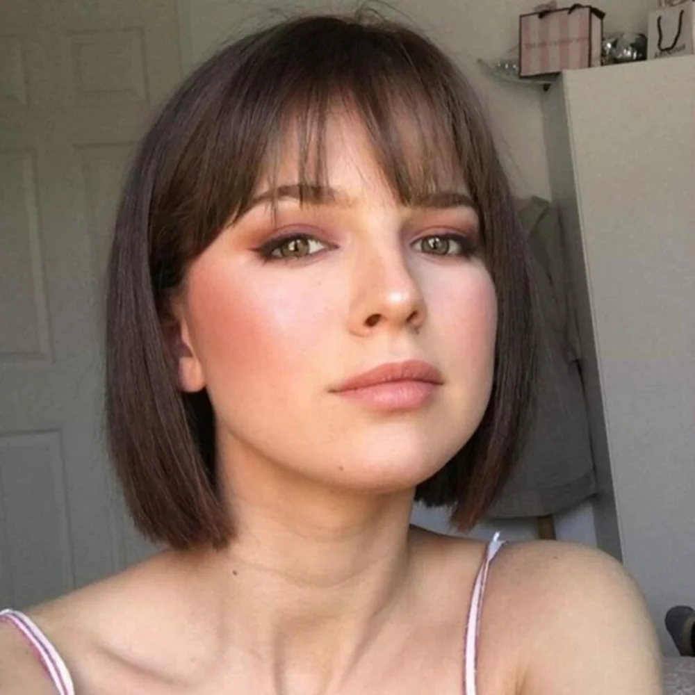 Blooming Hair Bob Bang  Wig
